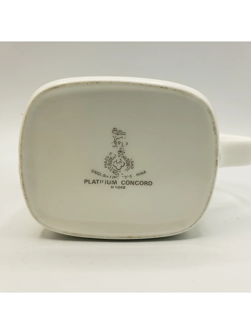 Vintage Royal Doulton Platinum Concord Creamer Replacement Bone China